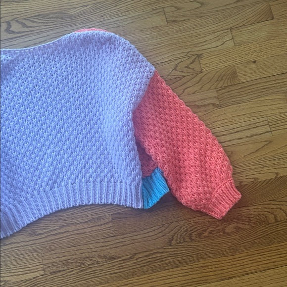 Dreamers By Debut Multicolor Knit Cardigan Size Small - Picture 10 of 11